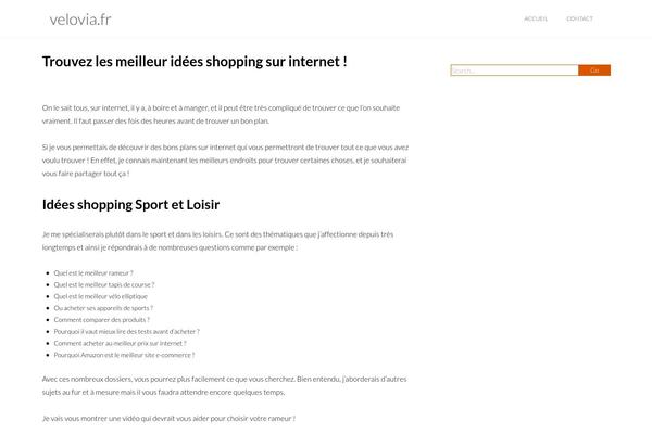 velovia.fr site used Afford