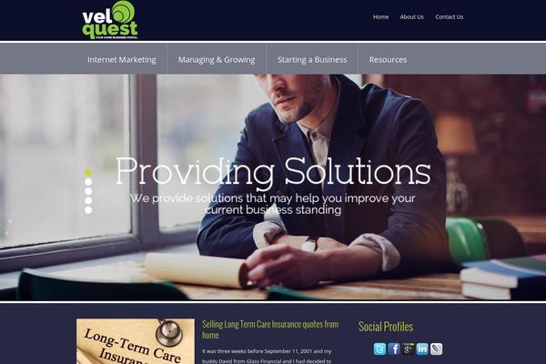 Zakra theme site design template sample