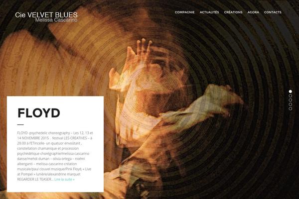 Theagency-v2 theme site design template sample