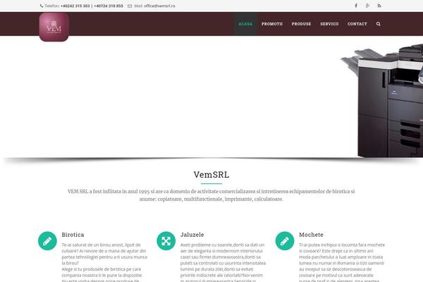 Howes-child theme site design template sample