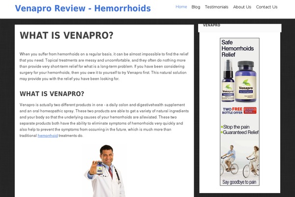 venaprotreatmentreview.com site used Focusblog