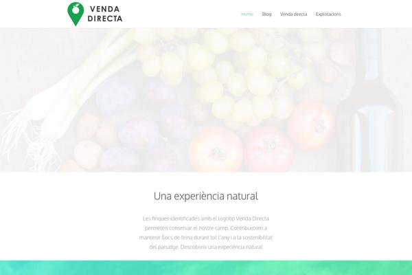 Eco Nature theme site design template sample