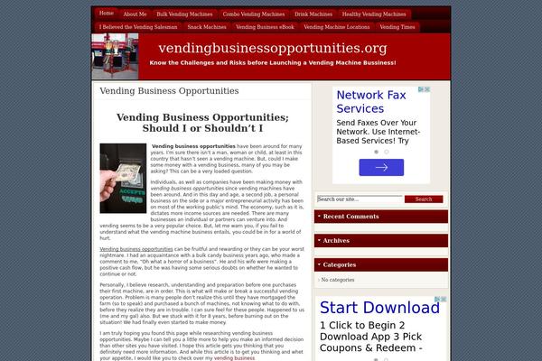 vendingbusinessopportunities.org site used FlexSqueeze