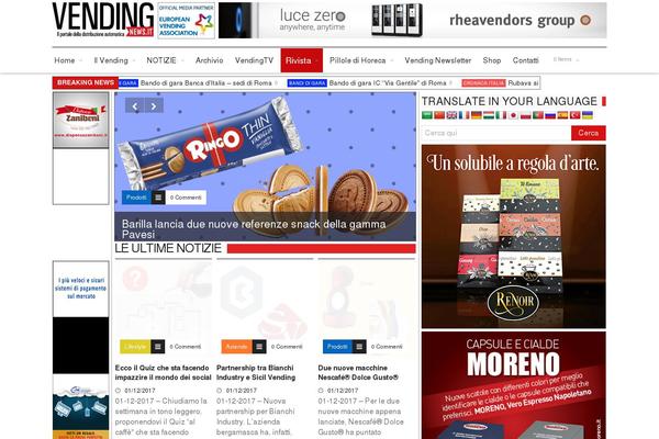 Newspaper Child theme site design template sample