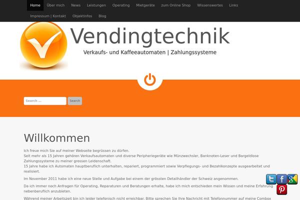 Ward theme site design template sample