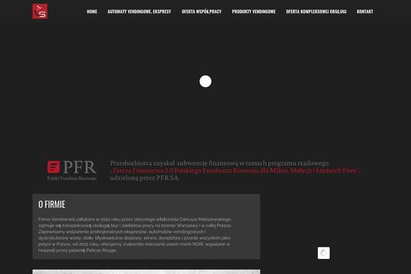 North-child theme site design template sample