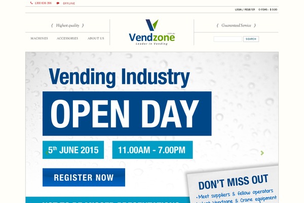 vendzone.com.au site used Vz
