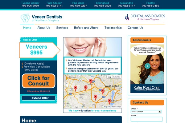 veneer-dentists-of-northern-virginia.com site used Groupsite-dental
