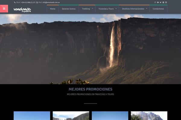 Love Travel theme site design template sample