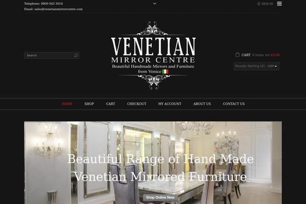 Legenda theme site design template sample