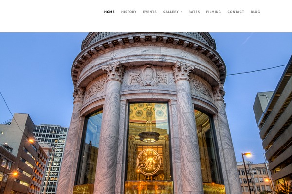Proxima theme site design template sample