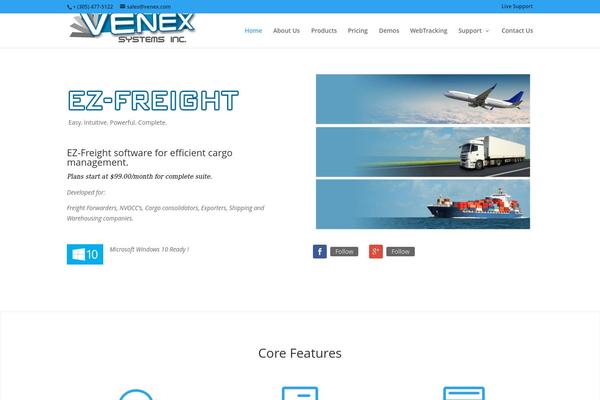 Site using Elegantbuilder plugin