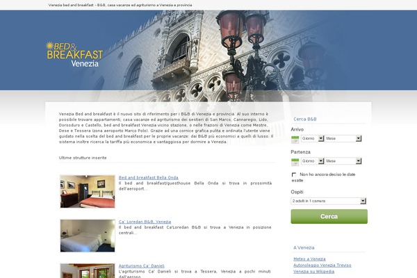 Venezia theme websites examples