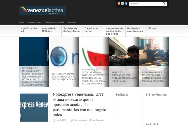 Newscast theme site design template sample