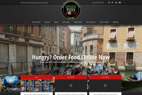 Linguini theme site design template sample