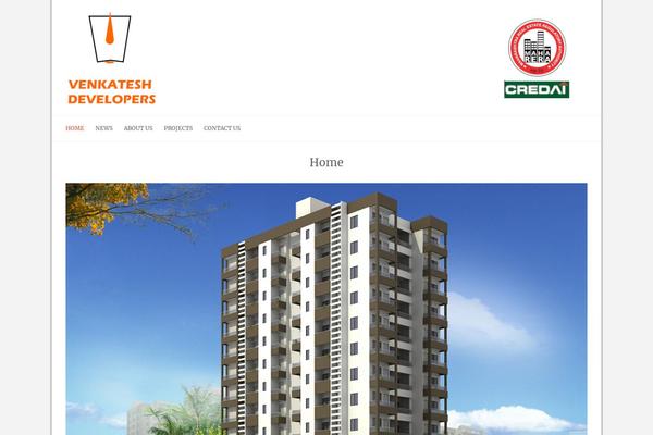 venkateshdevelopers.com site used Sheeba Lite
