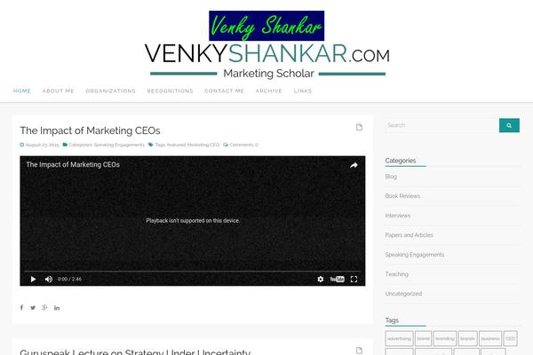 venkyshankar.com site used BlogCentral