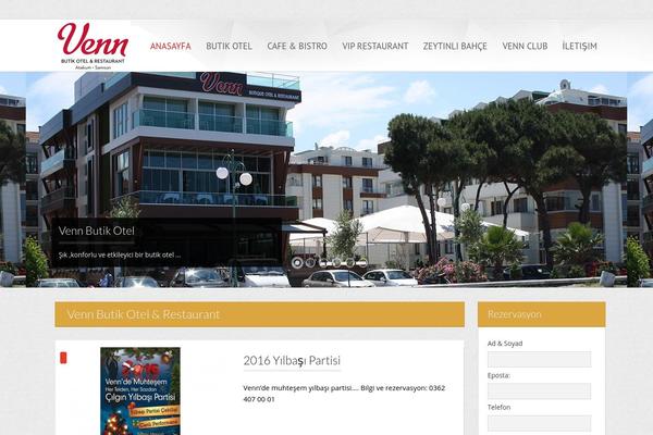 vennbutikotel.com site used Venn