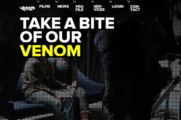 venom.ie site used Venom