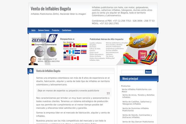 BlogoLife theme site design template sample