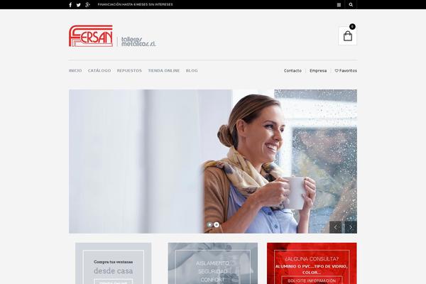 The Retailer theme site design template sample