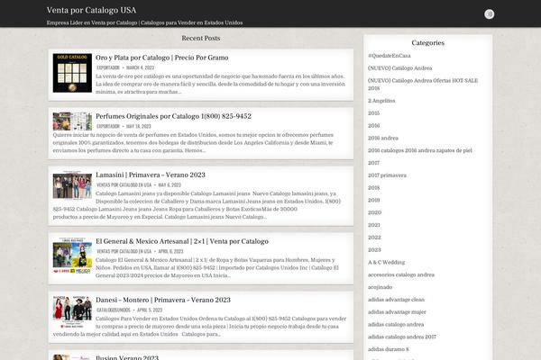 ventaporcatalogoenusa.com site used TextWP