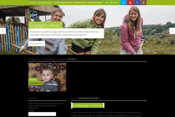 Mission theme site design template sample