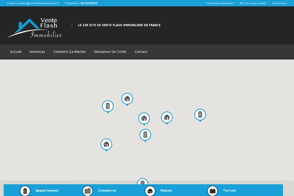 venteflashimmobilier.fr site used Realocation