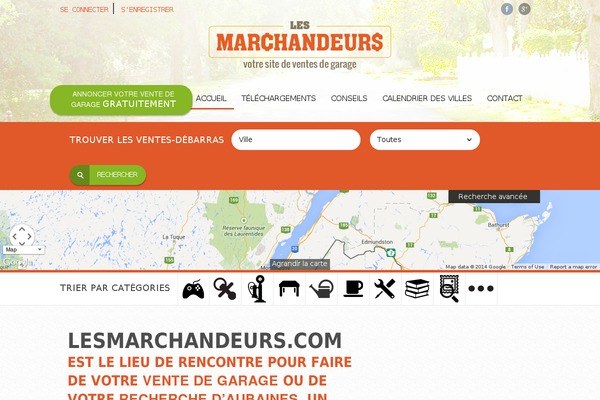 ventes-de-garage.ca site used GLOCAL