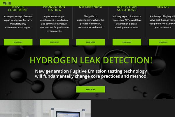 Neve theme site design template sample