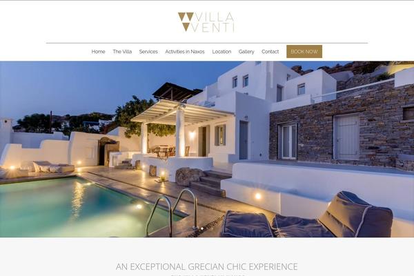 Divi Child theme site design template sample