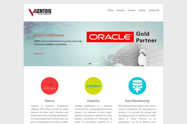 Spacious theme site design template sample