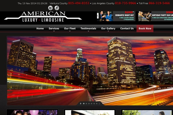 Site using Arconix Flexslider plugin