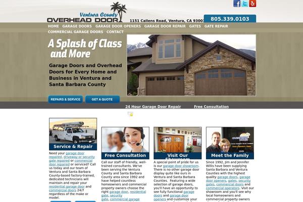 venturaoverheaddoor.com site used Vctheme