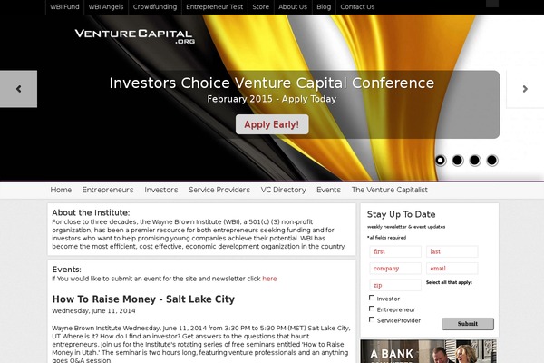 Site using Salient-social plugin