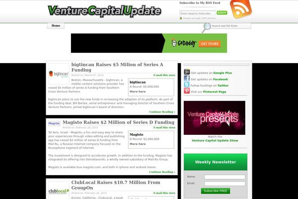 venturecapitalupdate.com site used Personalblogtheme