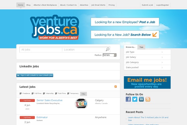 Site using Fxtender-pro-jobroller plugin