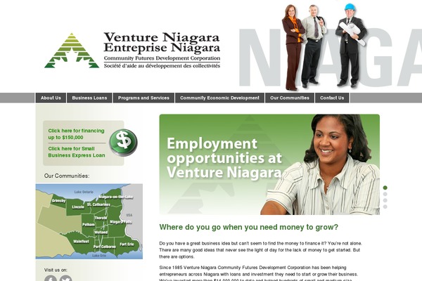 Venture theme site design template sample