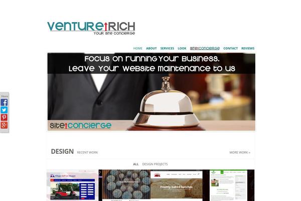 Site using Footer Putter plugin