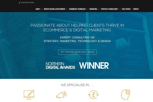 venturestream.co.uk site used Venturestream