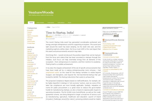 evolve theme site design template sample