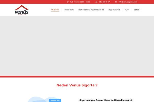 Constructo theme site design template sample