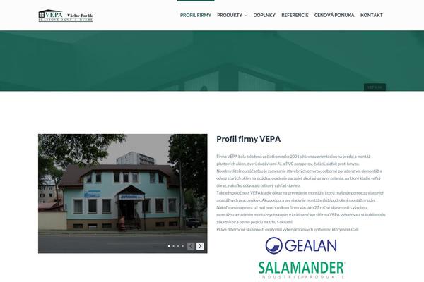 Webuild theme site design template sample