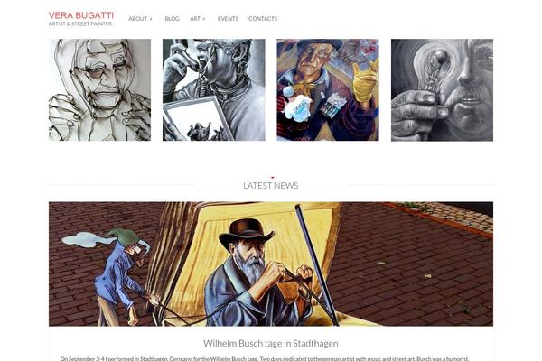 Tripod theme site design template sample