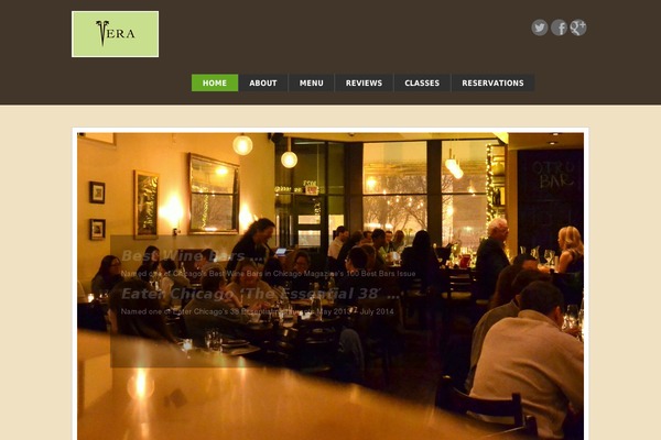 verachicago.com site used Twelve Blog