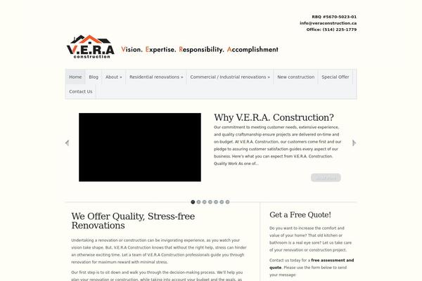 Minimal theme site design template sample