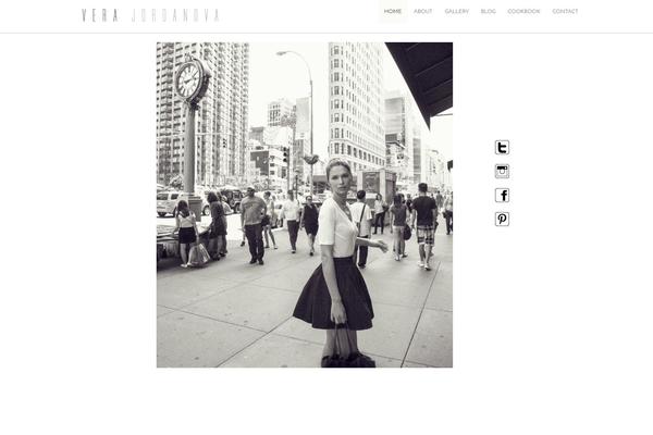 DMS theme site design template sample