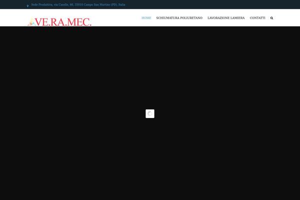 Industrial theme site design template sample