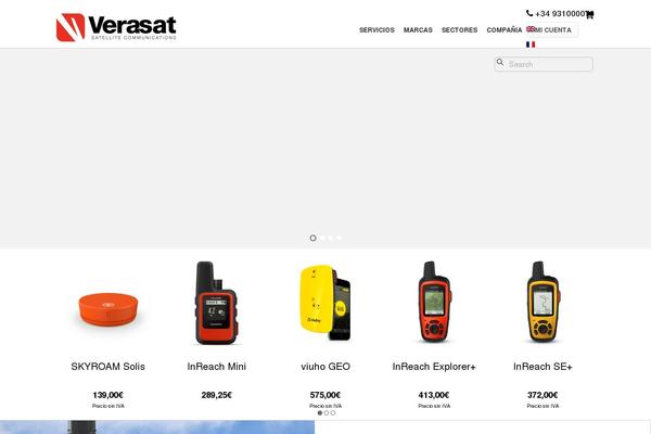 Site using Woocommerce-product-search plugin