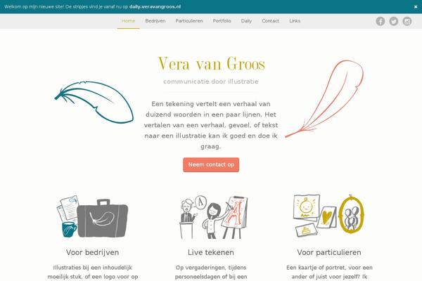 Site using Simple Contact Info plugin